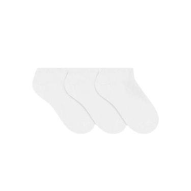 Imagem de 3 Pares De Meias Esportiva Selene Sapatilha Punho Elástico Conforto, B