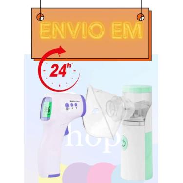 Imagem de Termômetro de testa sem contato+ nebulizador portátil - Annavoig
