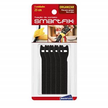 Imagem de  5142 fita p agrupamento 12mm x 25cm pto - bemfixa