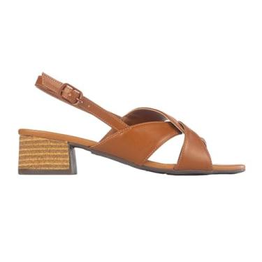 Imagem de Sandália Anacapri Salto Bloco Tiras Tranchadas