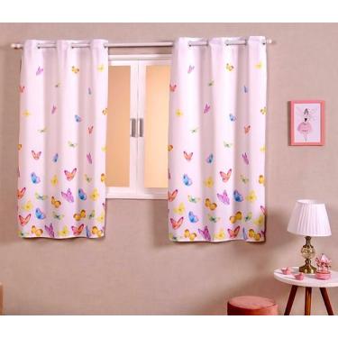 Imagem de Cortina Infantil Menino E Menina Vários Personagens - Cris Enxovais , 