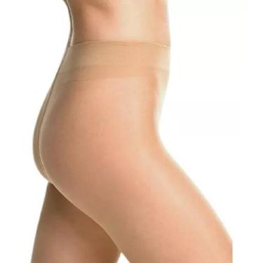 Imagem de Meia Calça Opaca Feminina Adulto Clássica Fio 40 Trifil, G, Natural