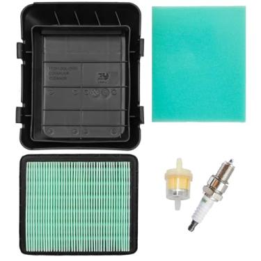 Imagem de Kit de filtro de ar com tampa de limpeza para motor Honda GC135 GC160 GC160A GC160LA GC190A GCV135 GCV160 GC190LA, cortador de grama HRB216 HRB217 HRR216, substitui #17211-ZL8-023 172216 31-Z00L-050