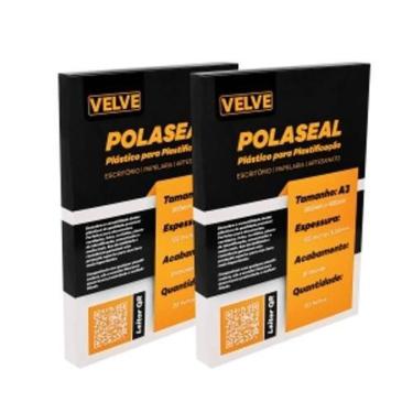 Imagem de Plástico Plastificação A3 Polaseal 100 Folhas Velve