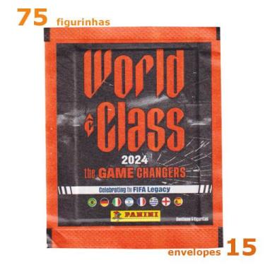 Imagem de Kit 75 Figurinhas História das Copas do Mundo FIFA WORLD CLASS 2024 - 