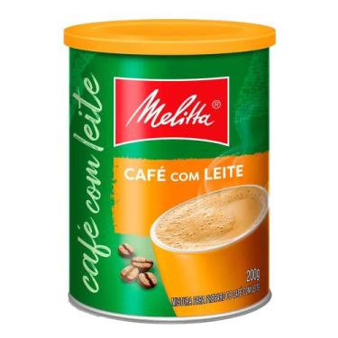 Imagem de Café Com Leite Instantâneo Mellita 200g - Melitta