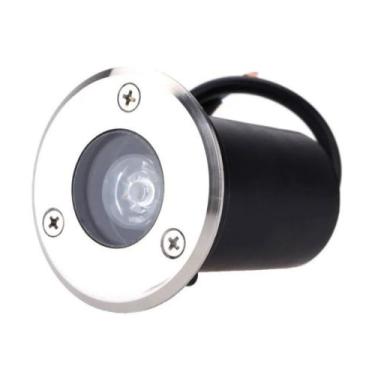 Imagem de Balizador Spot Led Chão Piso Jardim 1w Embutir Blindado Solo Bivolt  B