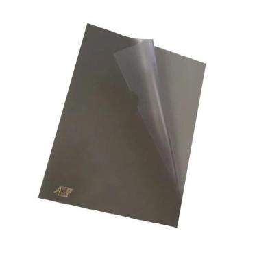 Imagem de Kit Com 100 Pastas L Plástica A4 Fumê - ACP