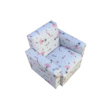 Imagem de Mini poltrona sofá infantil - bailarina - Negromonte Store