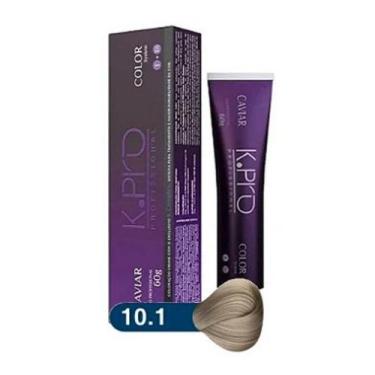 Imagem de Tintura Profissional K.PRO Caviar Color 10.1 Loiro Claríssimo Acinzent