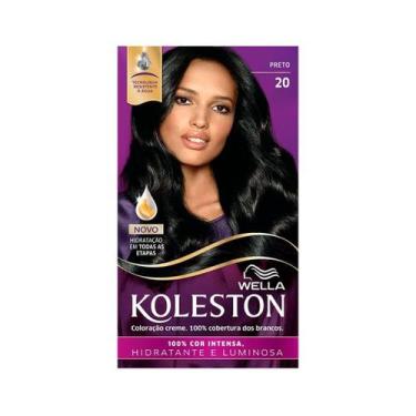 Imagem de Coloração Koleston 20 Preto - Wella, Preto
