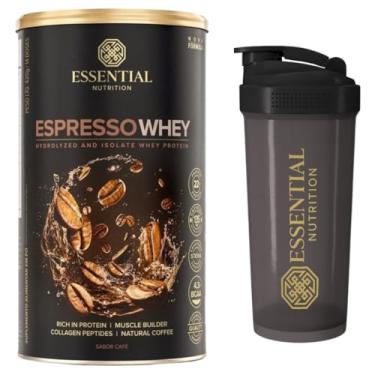 Imagem de Espresso Whey Protein Isolado e Hidrolisado - Essential - 14 Doses + Coqueteleira Oficial