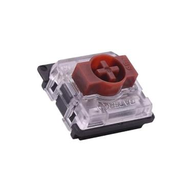 Imagem de Generic Interruptor baixo Gateron KS-27 vermelho azul marrom 3 pinos para teclado mecânico ultrafino air75 air60 K1 K3 K7 (marrom, V1)