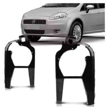 Imagem de Suporte Farol Milha Punto 2007 08 09 10 11 2012 Novo Par - 67781