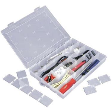 Imagem de Caixa Organizadora Plástica Divisórias Removíveis Mod 121 São Bernardo