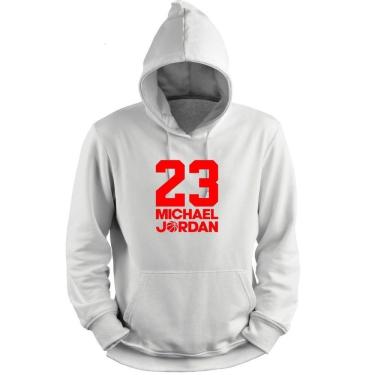 Imagem de Blusa Moletom Capuz Basquete 23 Michael MJ Buullss Basketball
