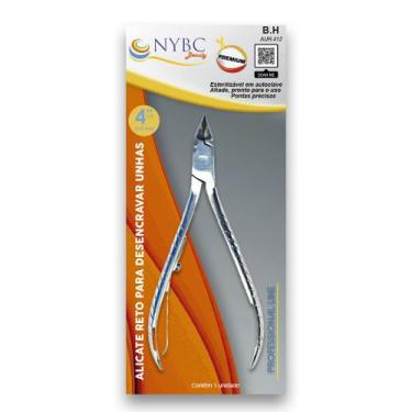 Imagem de Alicate para Unha Reto Inox 420 - NYBC Beauty - Corte preciso e seguro