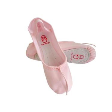 Imagem de Sapatilha Meia Ponta Balé Ballet Olga Georgia 24 Ao 42 - Ideal Escolher Uma Númeração Maior (Rosé, BR, Criança de 4 a 8 anos, Numérico, 28)