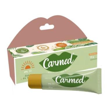 Imagem de Hidratante Protetor Labial Carmed Água De Coco Fps 30 - 10g