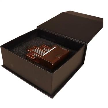 Imagem de Miniatura Modelo de Órgão de Tubo de Madeira Instrumento Musical Decoração de Casa