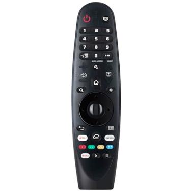 Imagem de MR20GA AKB75855501 Controle remoto de substituição IR adequado para LG Smart TV 49NANO85UNA 49NANO81ANA 49NANO86UNA 49NANO80UNA 55NANO80UNA 55NANO86UNA 55NANO81ANA 65NANO900UNA UNA