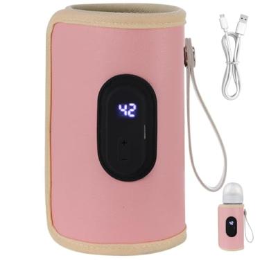 Imagem de Aquecedor de mamadeira portátil de 18 W, aquecimento rápido, aquecedor de mamadeiras, temperatura ajustável, USB para casa, família, viagem, estilo 2, aquecedor de mamadeira, viagem de bebê