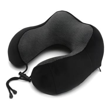 Imagem de Almofada Anatomico Descanso Viagem P/ Pescoço Antiácaro Confortável - 