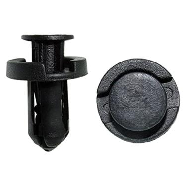 Imagem de DZMZL Tampa do para-choque do para-choque do carro Clipes de retentor tipo pressão 10 mm painel de acabamento com furo expansível fixadores de rebite 91503-SZ5-003 para Honda Accord Odyssey CRV para