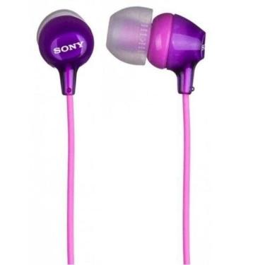 Imagem de Fone Ear Sony Mdr-ex15lp Roxo
