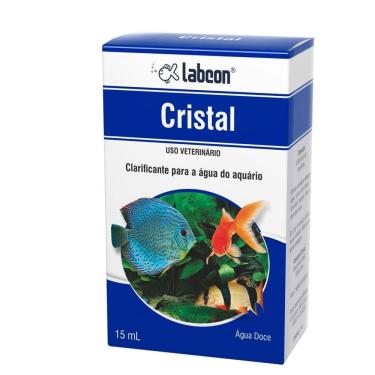 Imagem de Condicionador de água de aquário Cristal Labcon Clarificante para água 15ml