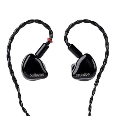 Imagem de LEAUDIO Fones de ouvido Softears Studio4 4BA HiFi Studio Series Professional intra-auricular com fio com cabo de 2 pinos de 0,78 mm