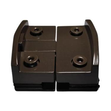 Imagem de Fechadura Janela Correr Vidro/Vidro Blindex Bate Fecha Bronze - 000150