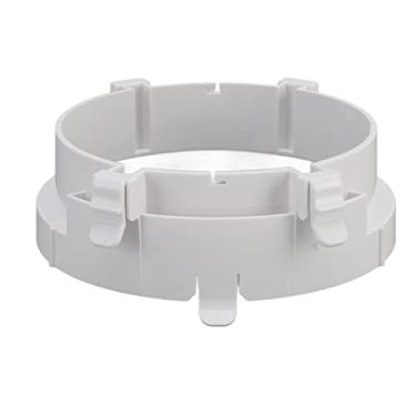 Imagem de QANYEGN Interface da mangueira de exaustão do ar -condicionado, ABS 19 cm de diâmetro do acoplador portátil, adaptador de ajuste de interface do duto de escape para KY25 KY35