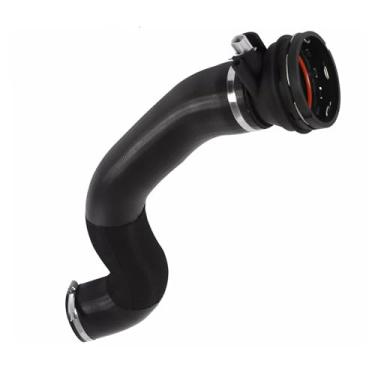 Imagem de Tubo de saída Turbo Intercooler compatível com Ford F-250 2017 2018 2019 Ford F-350 2017 2018 2019 Super Duty 6,7L PowerStroke, tubo de saída Turbo Intercooler # HC3Z-6F073-B,HC3Z-6F073-A.