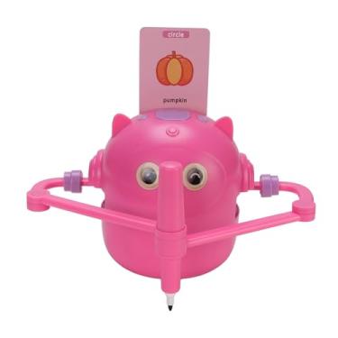 Imagem de Heayzoki Robô de Desenho Inteligente para Crianças, Brinquedos de Pintura Educacional Com 100 Cartões de Desenho e 2 Canetas, Máquina de Aprendizado Interativo para Idades Mais de 5,