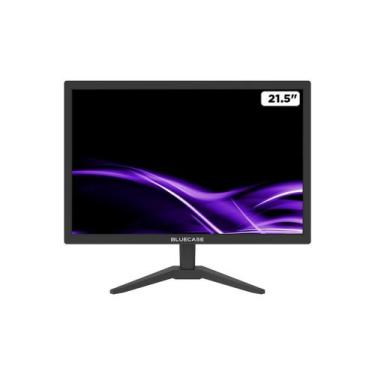 Imagem de Monitor Bluecase 21,5" Preto Full HD 75Hz HDMI VGA VESA