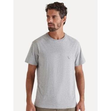 Imagem de Camiseta Reserva Masculina Basic Color Nevoa Cinza Mescla-Masculino
