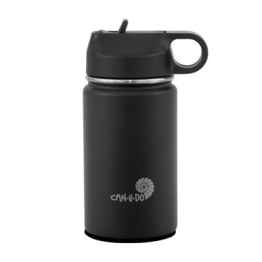 Imagem de Garrafa Térmica de Inox Parede Dupa 350ml Kids - Com Canudo - Can.u.do