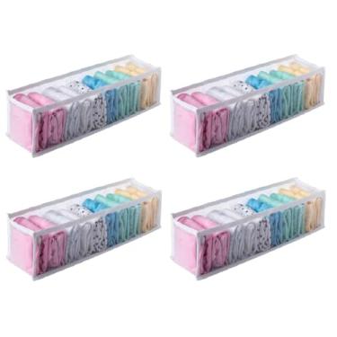 Imagem de VB HOME ORGANIZADORES, Kit 4 Colmeias Organizadora Roupas Bebê Calcinhas Meias P Única Com Tecnologia De Solda Nas Laterais
