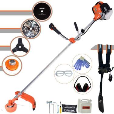 Imagem de Podador de Grama Lateral À Gasolina Terra GR520XP 52cc 2,5HP 6.500rpm 