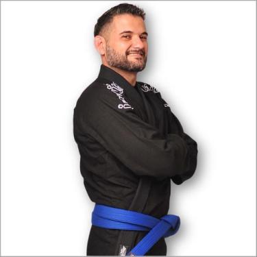 Imagem de Kimono Jiu Jitsu Preto Invictus Classic, A3