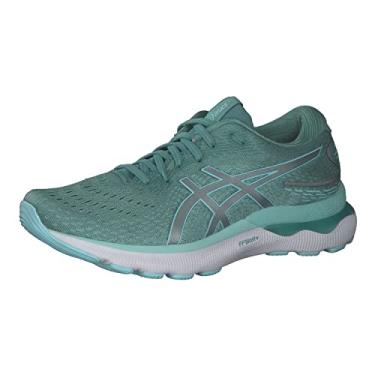 Imagem de ASICS Tênis feminino Gel Nimbus 24, Azul claro/azul, 40