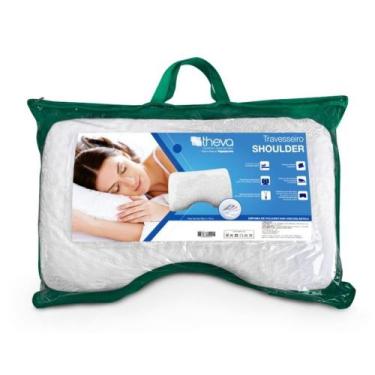 Imagem de Travesseiro Shoulder Viscoelastico Theva 13X61X38 - Theva Copespuma