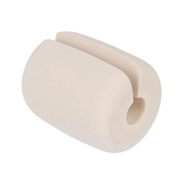 Imagem de Fechaduras de armário de segurança em forma de C de espuma EVA clipe de porta seguro para os dedos rolha de porta de espuma macia (bege macio)