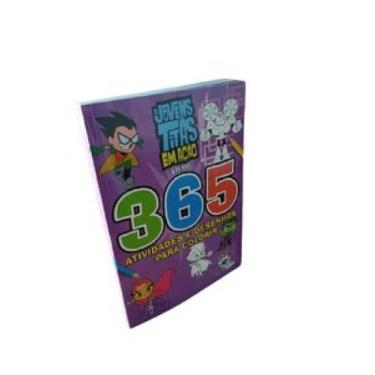 Imagem de Livro - Jovens Titãs Livro 365 Atividades e Desenhos para Colorir