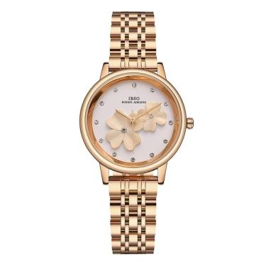 Imagem de Relógio Feminino Ibso 8806 à Prova D'água Ouro