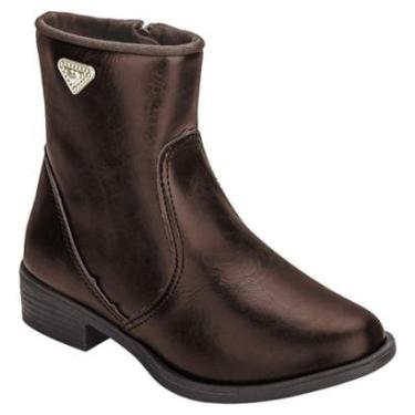 Imagem de Bota Montaria Infantil Kidy 070-0056 Menina - Marrom-Feminino