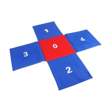 Imagem de Kokiya Crianças de Pular de Pular, Treinamento de Velocidade de Reação, Brinquedo de Presente em Forma de Cruz, Coordenação para Os Olhos, Tocando Tapete Par, Pano de Oxford