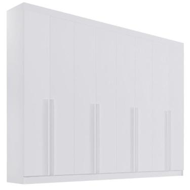 Imagem de Guarda Roupa Daymont Branco 8 Portas 8 Gavetas D?doro