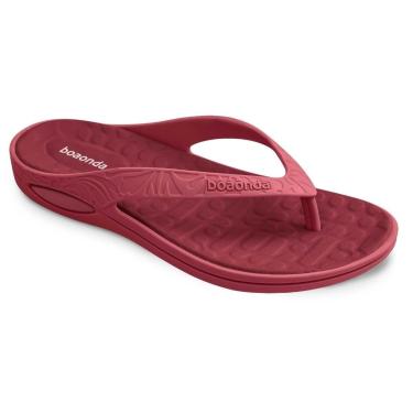 Imagem de Chinelo Ortopedico Boaonda Feminino  Massageador Leve - Goiaba - 39/40-Feminino